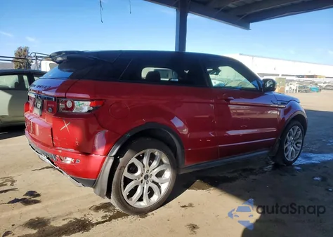 2012 Land Rover Range Rover Evoque Dynamic Premium z USA, uszkodzony, nr VIN SALVT1BG7CH636314